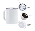 TN Dept. of Coffee 12 oz. Insulated Stainless Steel Mug