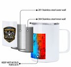 TN Dept. of Coffee 12 oz. Insulated Stainless Steel Mug