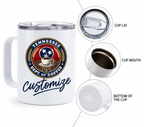 TN Dept. of Coffee 12 oz. Insulated Stainless Steel Mug