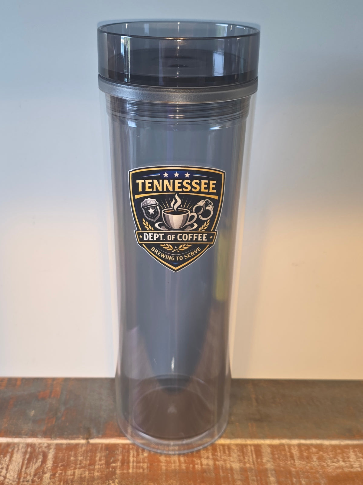 TN Dept. of Coffee 22 oz. Acrylic Skinny Tumbler