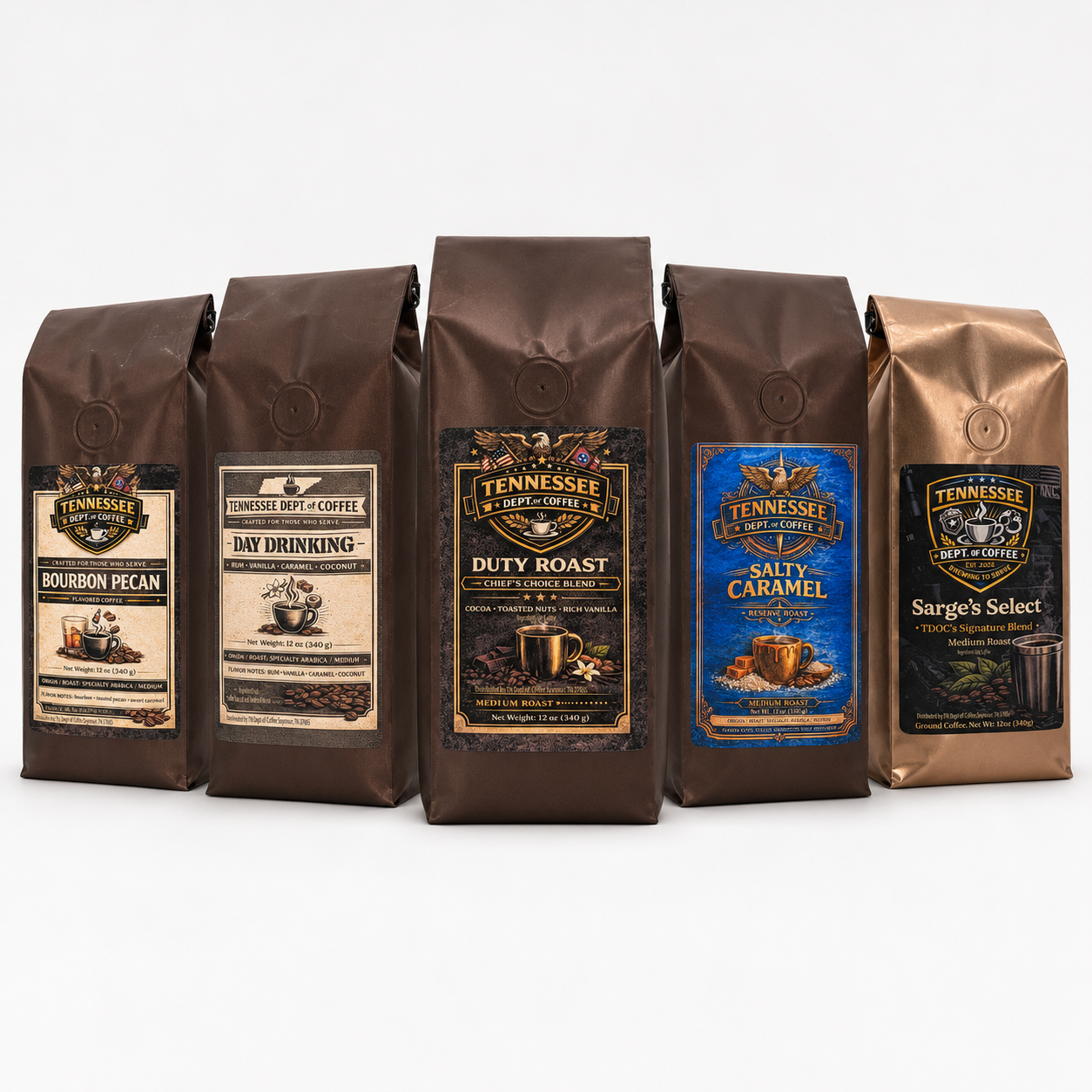 The Full Lineup – 5 Bag Coffee Bundle