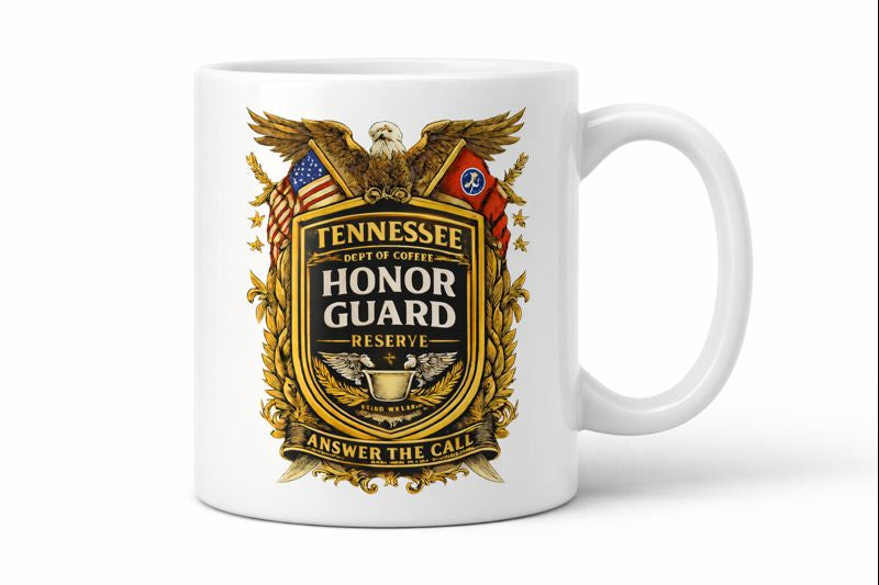 Tennessee Dept. of Coffee — 15 oz Ceramic Mug