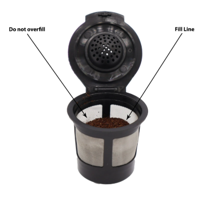 Reusable K-cup adapter