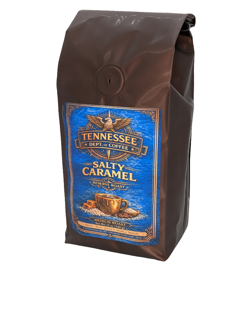 Salty Caramel – Reserve Roast – Tennessee Dept. of Coffee